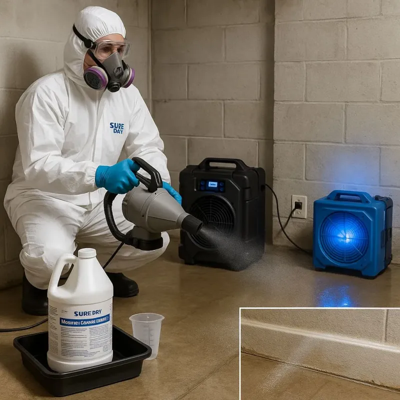 Sanitization and Odor Removal process in Lovingston, VA