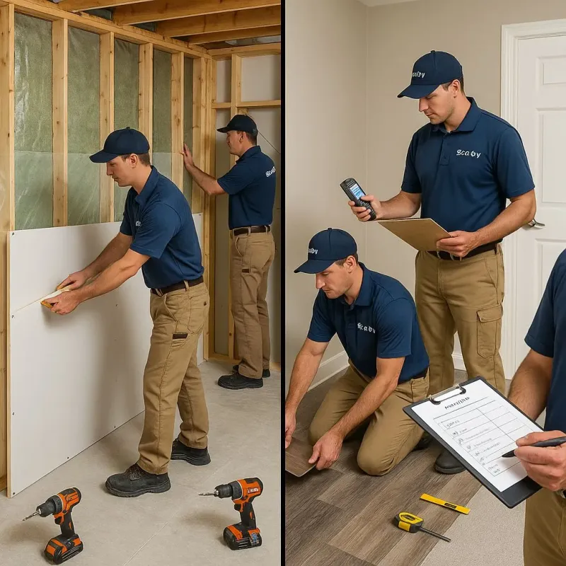 Repairs and Reconstruction process in Lovingston, VA
