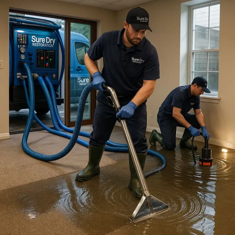 Water Extraction and Removal process in Lovingston, VA